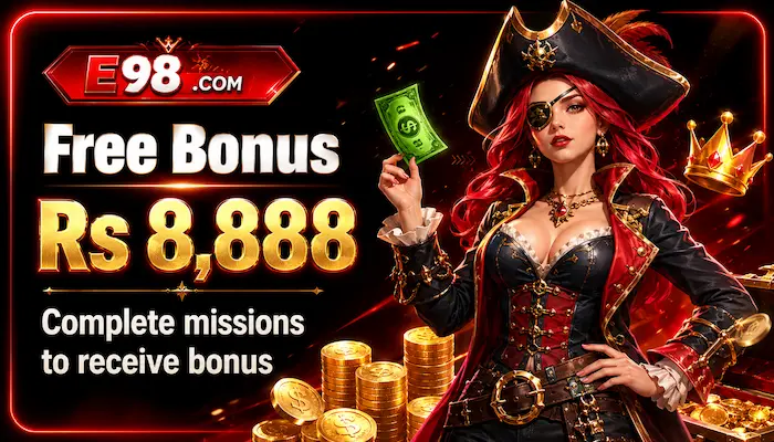 e98 game login claim free bonus